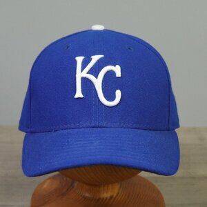 New Era 59FIFTY Kansas City Royals Hat Blue Men's Size 7 1/4 Authentic MLB EUC